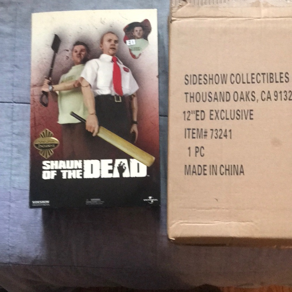 SIDESHOW COLLECTIBLES SHAUN OF THE DEAD 1/6 FIGURE ED